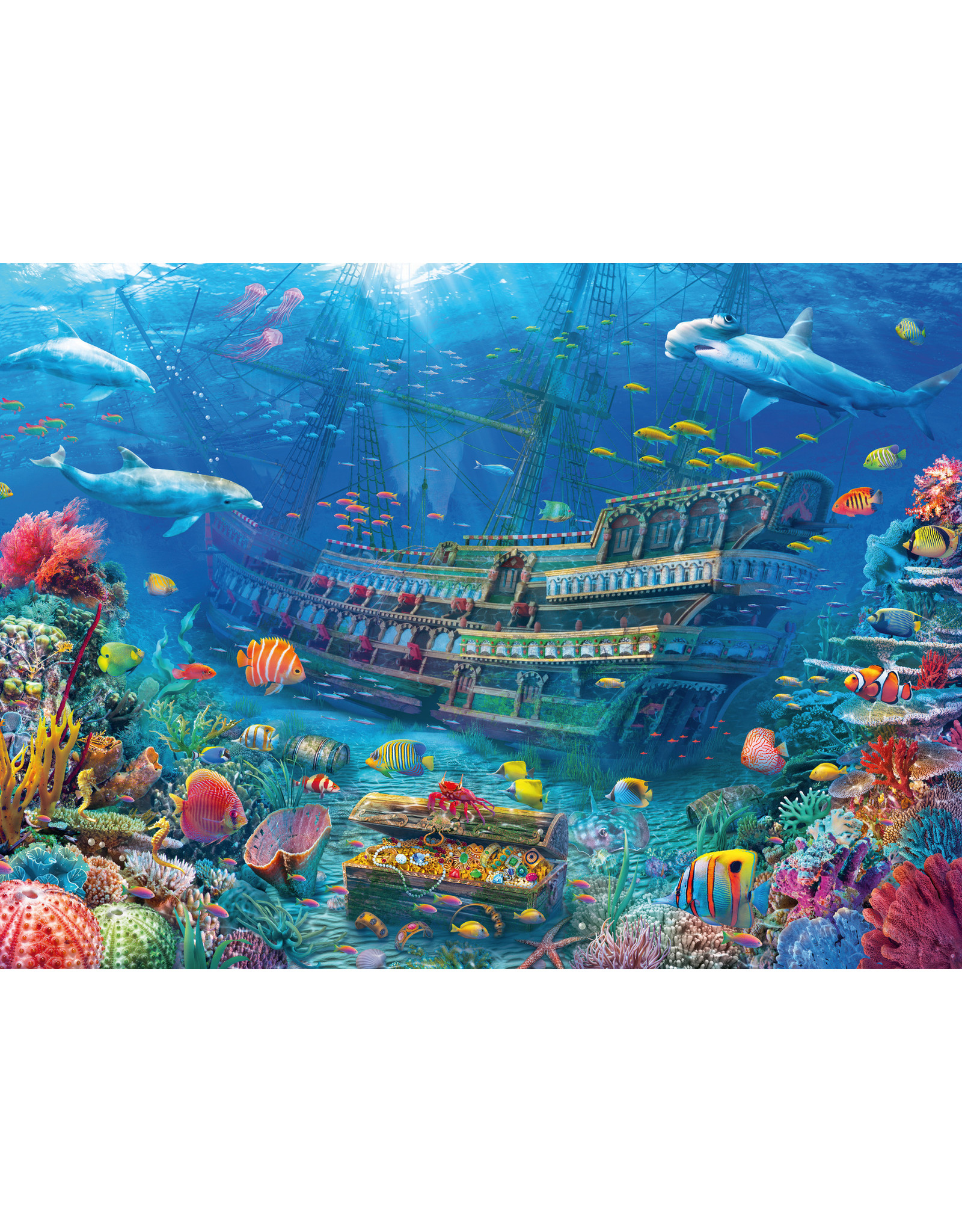 Ravensburger Ravensburger Puzzel 129447 Gezonken Schip (200 XXL Stukjes)