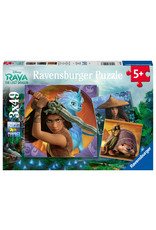 Ravensburger Ravensburger Puzzel 050987 Raya, de Dappere Krijger (3x49 Stukjes)