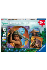 Ravensburger Ravensburger Puzzel 050987 Raya, de Dappere Krijger (3x49 Stukjes) Ravensburger Ravensburger Puzzel 050987 Raya, de Dappere Krijger (3x49 Stukjes)