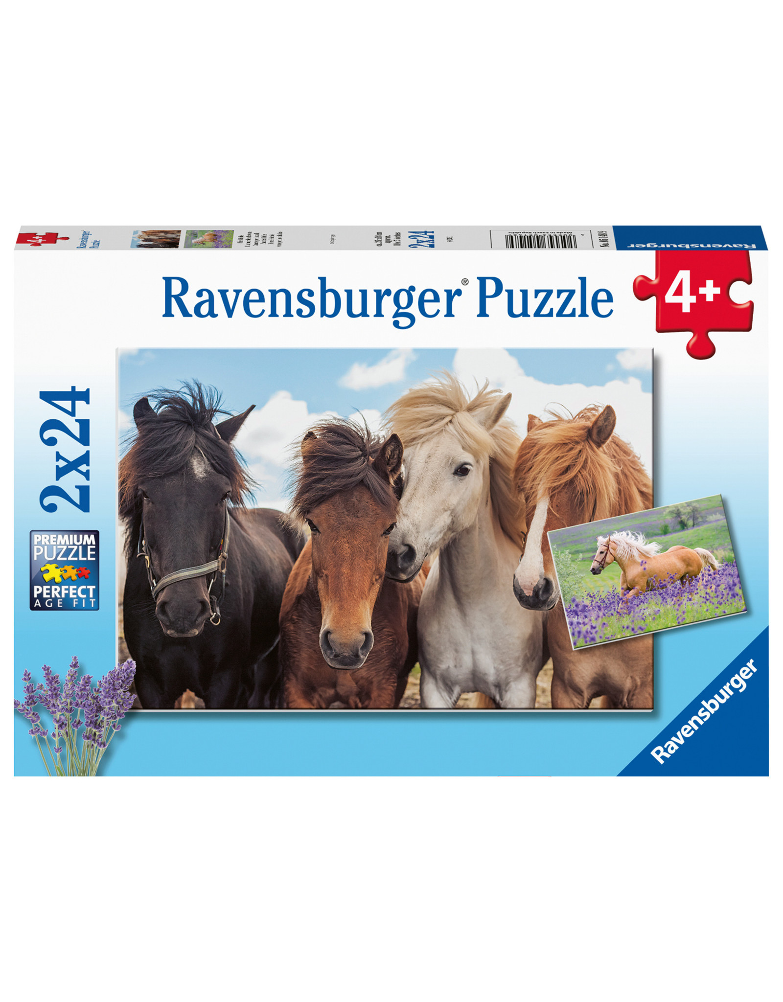 Ravensburger Ravensburger Puzzel 051489 Paardenliefde  (2x24 Stukjes)