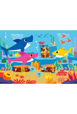 Ravensburger Ravensburger Puzzel 051236 Baby Shark Ontdekt de Oceaan (2x12 Stukjes)