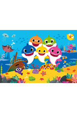 Ravensburger Ravensburger Puzzel 051236 Baby Shark Ontdekt de Oceaan (2x12 Stukjes)