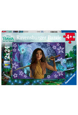 Ravensburger Ravensburger Puzzel 050970 Disney Raya Sisu, de Laatste Draak (2x24 Stukjes)