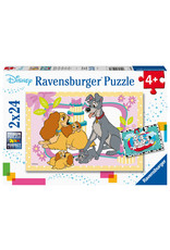 Ravensburger Ravensburger Puzzel 050871 Disney De Schattigste Disney Puppies (2x24 Stukjes)