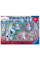 Ravensburger Ravensburger Puzzel 051533 Disney Frozen Iedereen Houdt van Olaf (2x12 Stukjes)