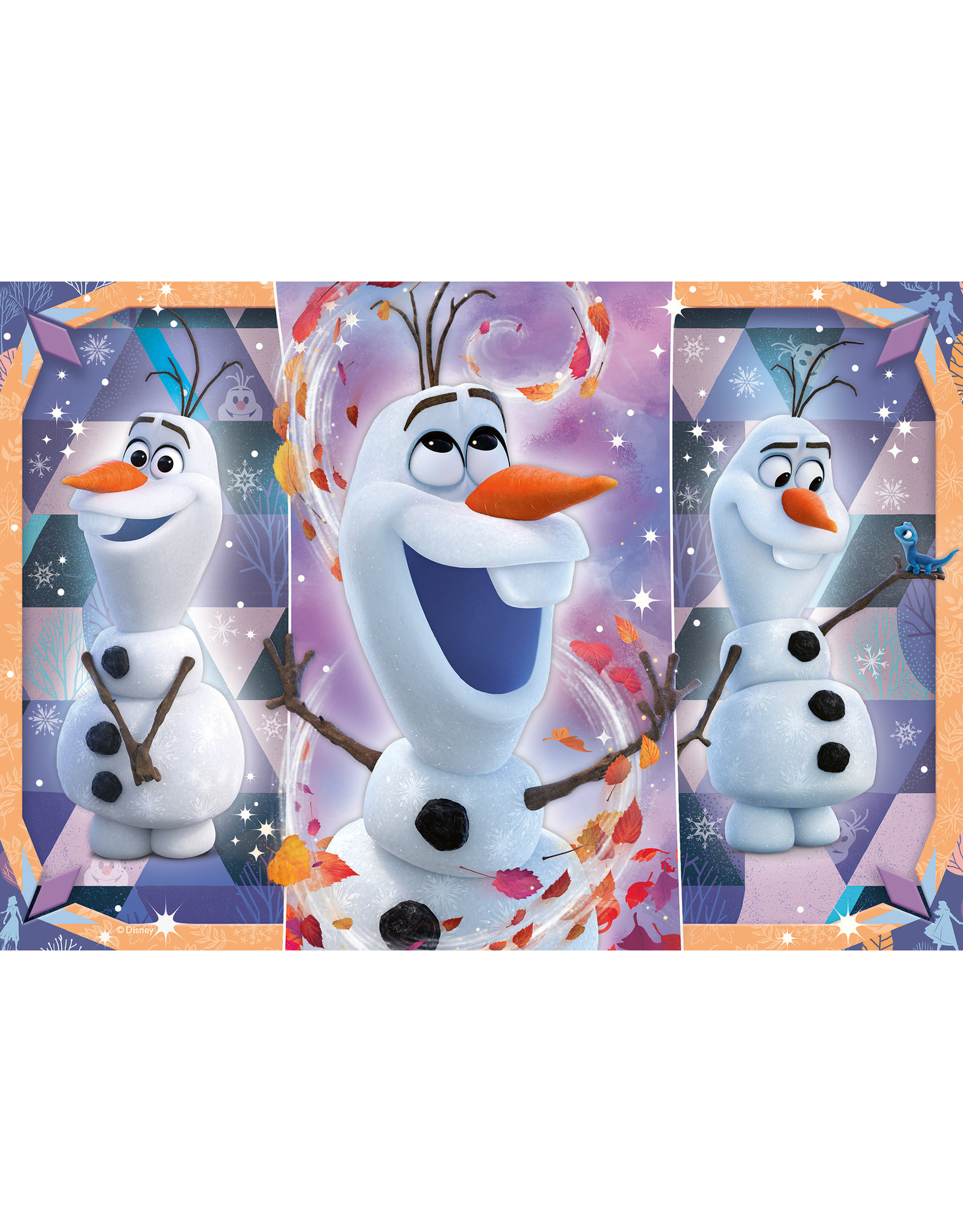 Ravensburger Ravensburger Puzzel 051533 Disney Frozen Iedereen Houdt van Olaf (2x12 Stukjes)