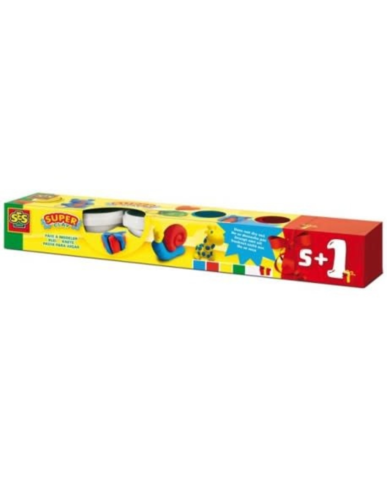 SES Creative SES Creative Playdough (6x90gr)