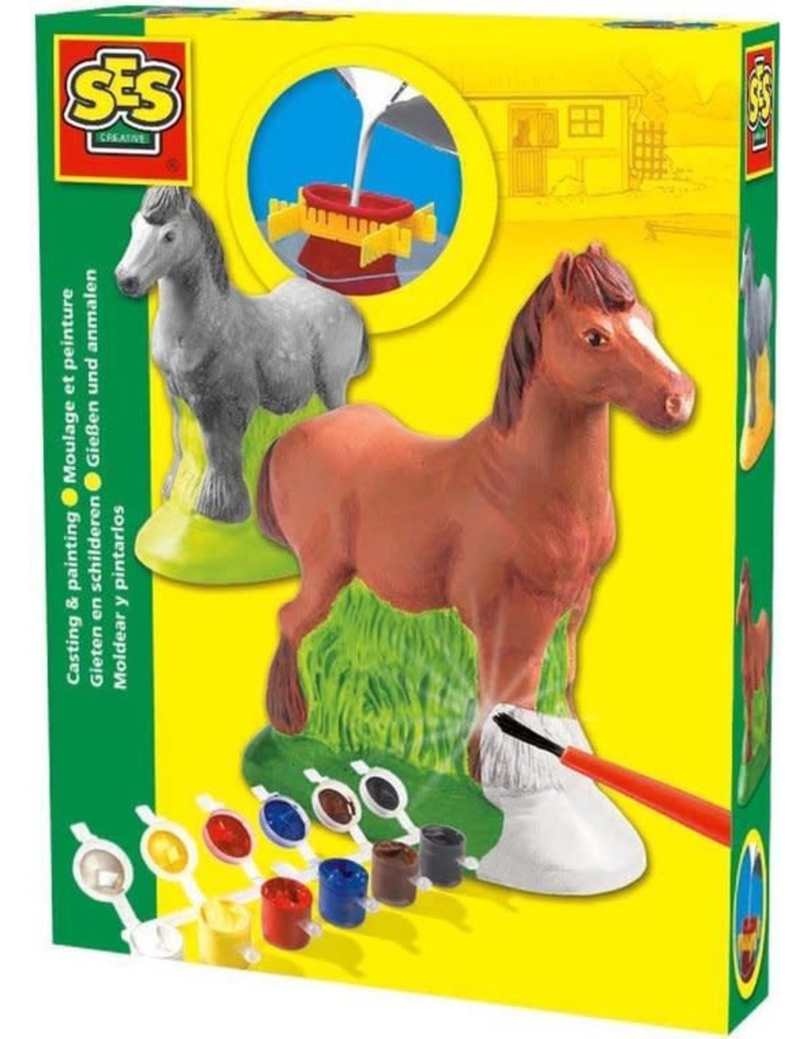 SES Creative SES Creative 01211 Gips Gieten en Schilderen Paard