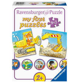 Ravensburger Ravensburger Puzzel 030743  My First Puzzles Dieren in de Bouw (9x2 Stukjes)