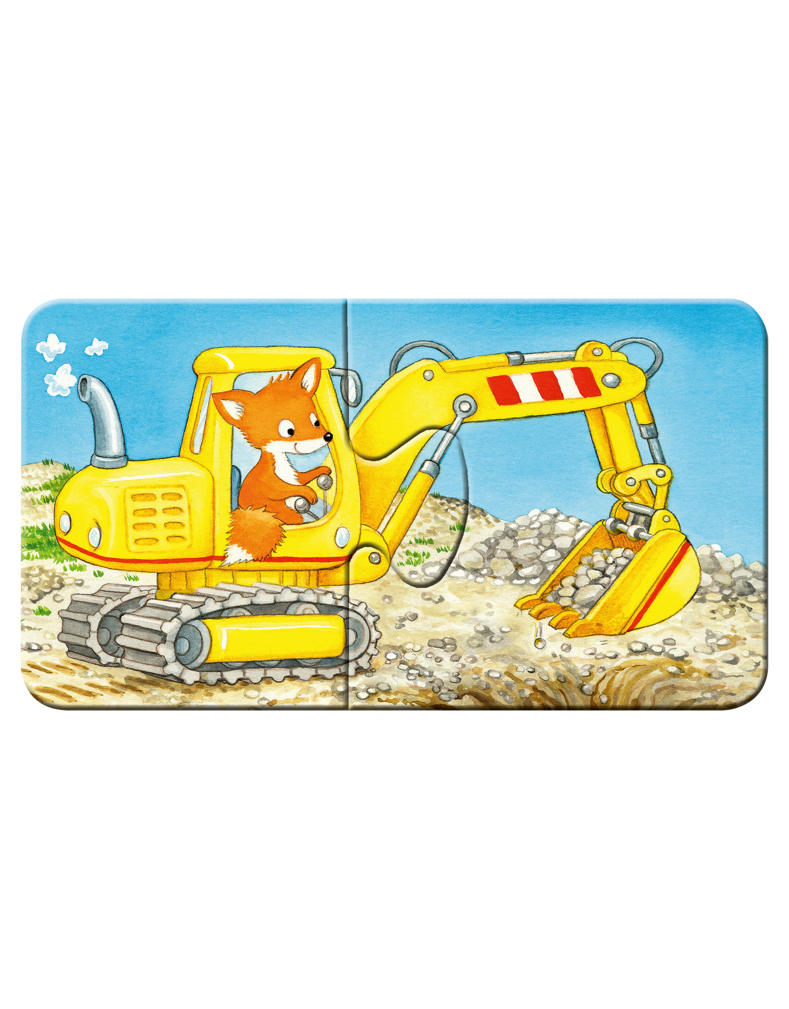 Ravensburger Ravensburger Puzzel 030743  My First Puzzles Dieren in de Bouw (9x2 Stukjes)