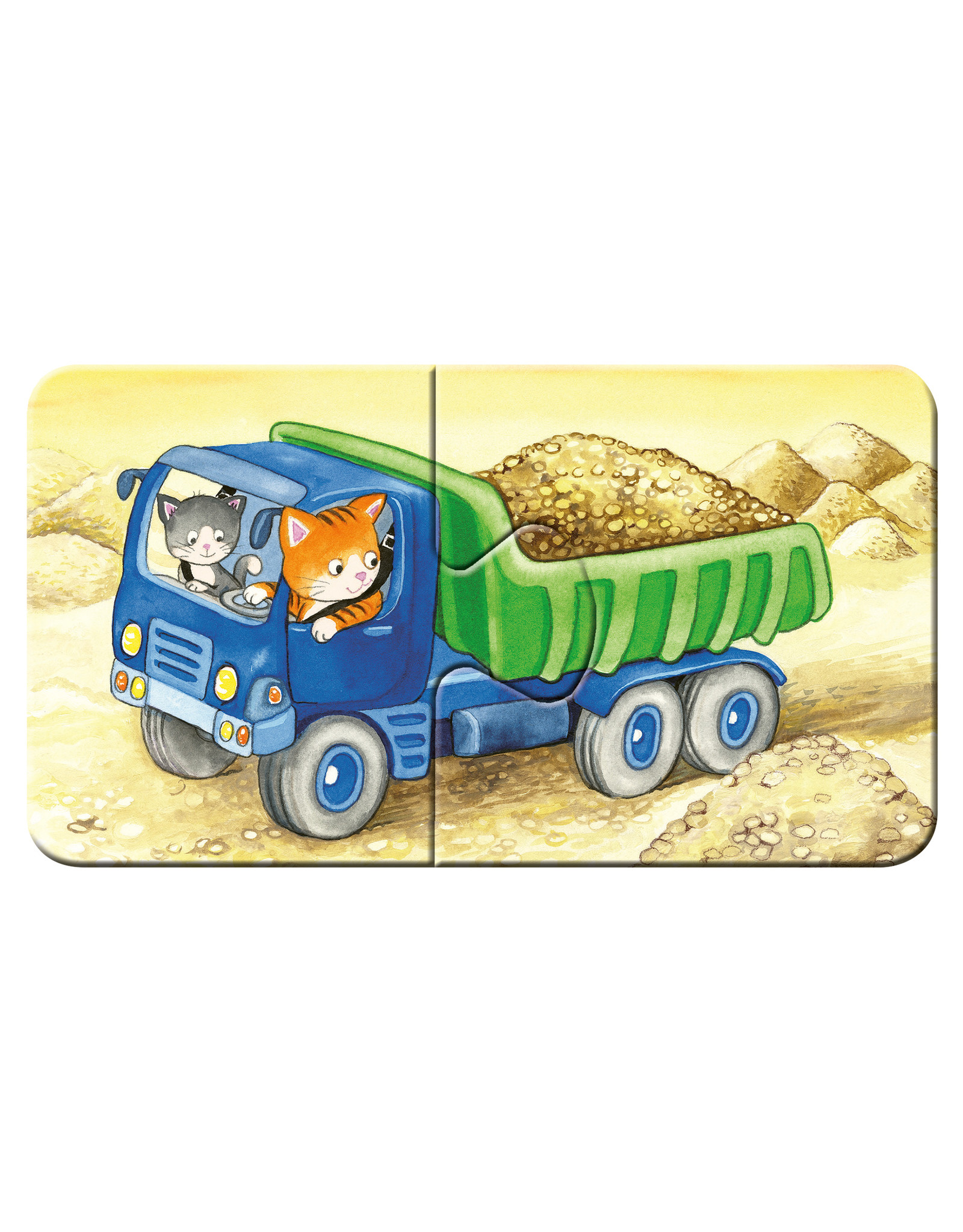 Ravensburger Ravensburger Puzzel 030743  My First Puzzles Dieren in de Bouw (9x2 Stukjes)