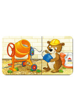 Ravensburger Ravensburger Puzzel 030743  My First Puzzles Dieren in de Bouw (9x2 Stukjes)