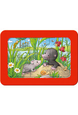 Ravensburger Ravensburger Puzzel 051380 My First Puzzels Kleine Dieren in de Tuin (3x6 Stukjes) Ravensburger Ravensburger Puzzel 051380 My First Puzzels Kleine Dieren in de Tuin (3x6 Stukjes)