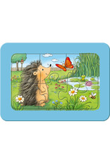 Ravensburger Ravensburger Puzzel 051380 My First Puzzels Kleine Dieren in de Tuin (3x6 Stukjes) Ravensburger Ravensburger Puzzel 051380 My First Puzzels Kleine Dieren in de Tuin (3x6 Stukjes)