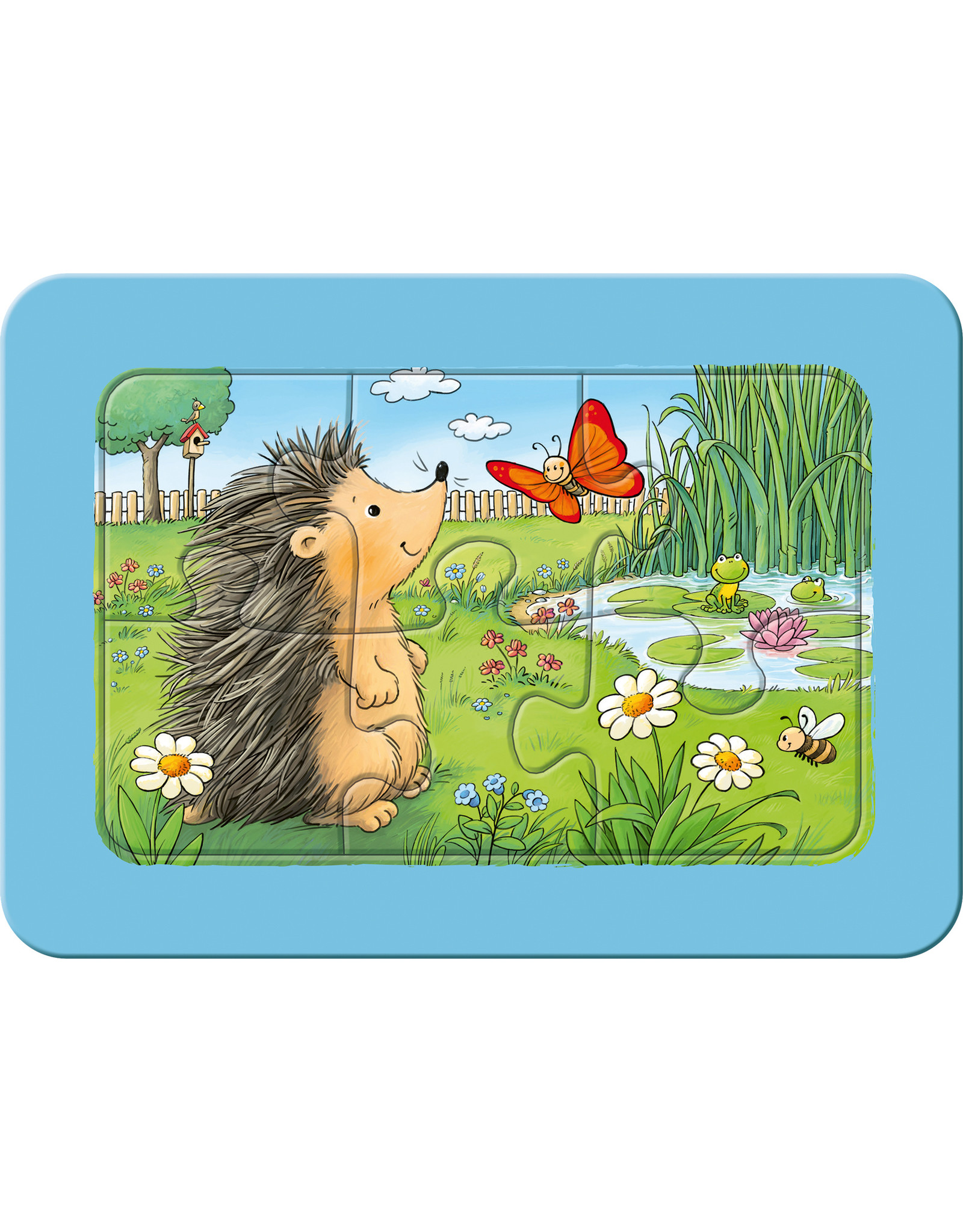 Ravensburger Ravensburger Puzzel 051380 My First Puzzels Kleine Dieren in de Tuin (3x6 Stukjes)