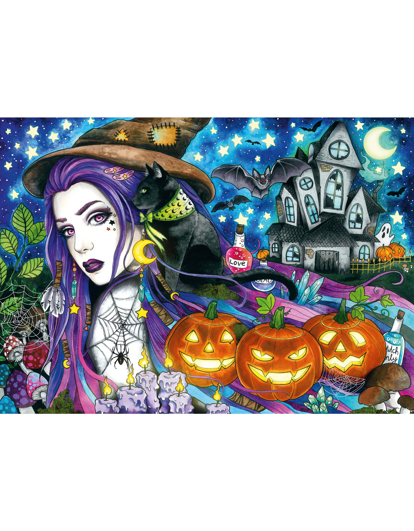 Ravensburger Ravensburger Puzzel 168712 Halloween (1000 Stukjes)