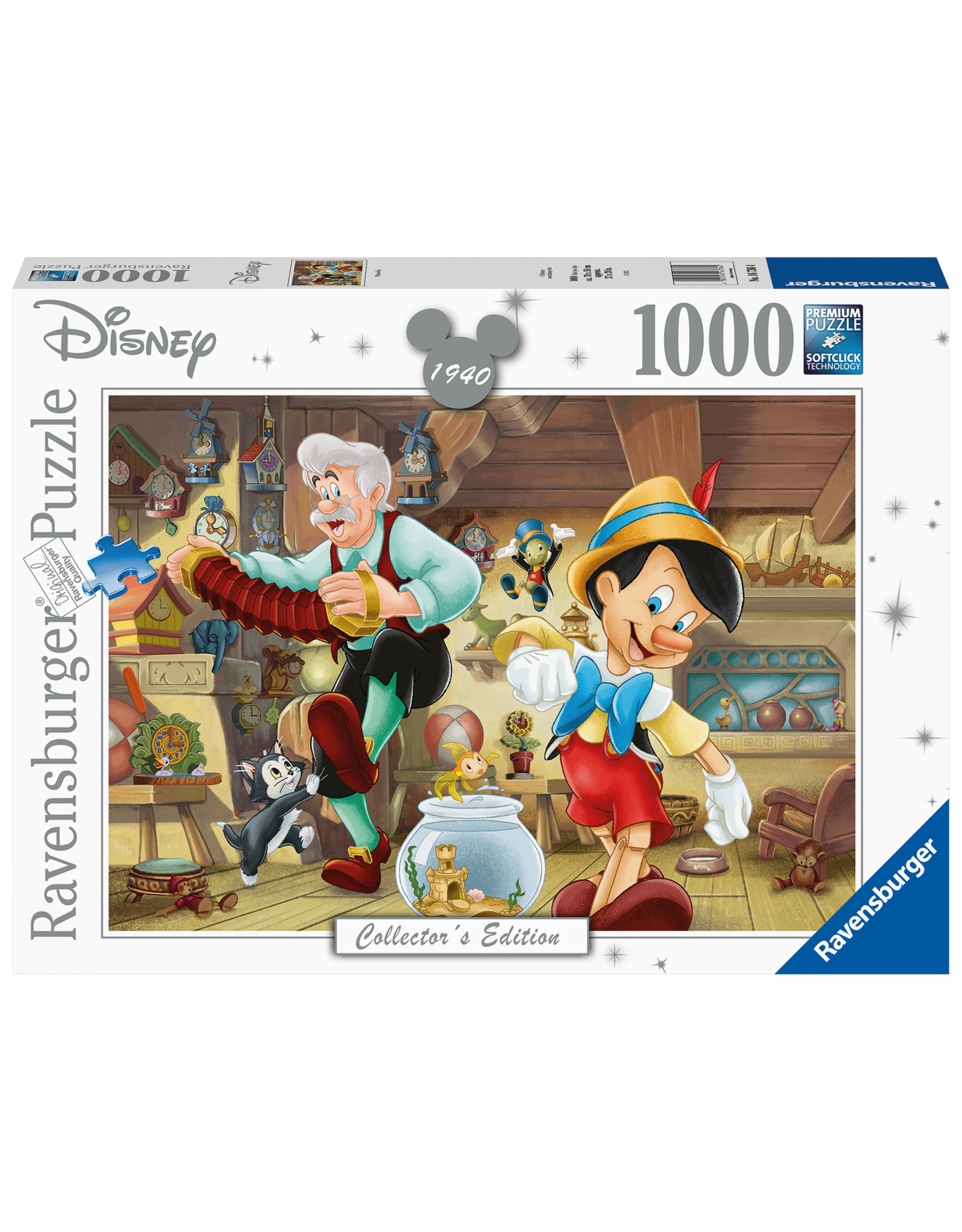 Ravensburger Ravensburger Puzzel 167364 Pinocchio (1000 Stukjes)