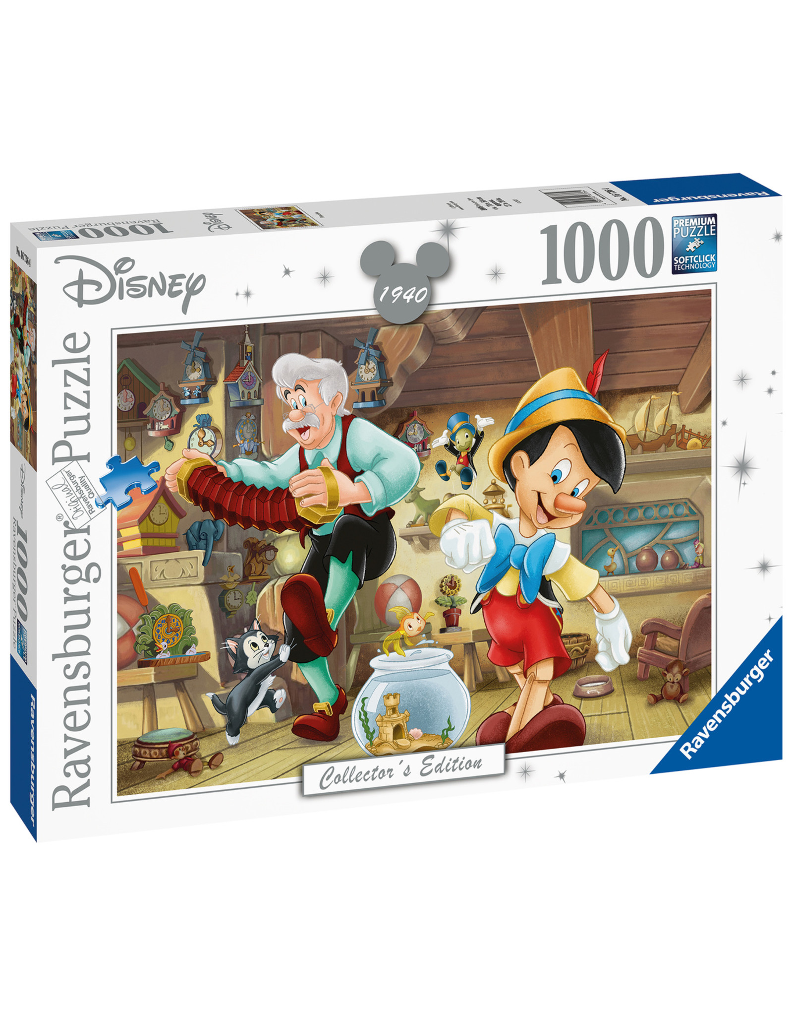 Ravensburger Ravensburger Puzzel 167364 Pinocchio (1000 Stukjes)