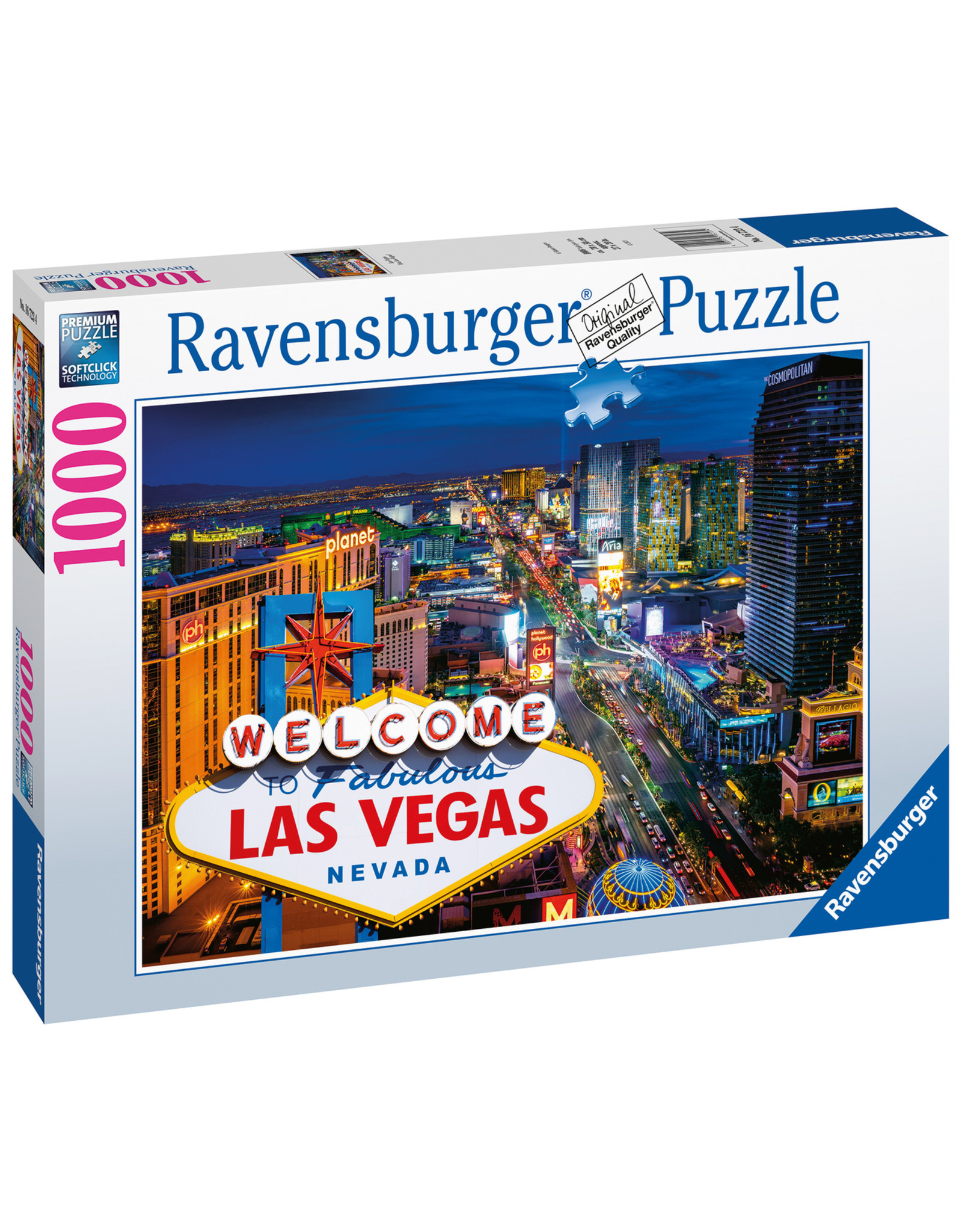 Ravensburger Ravensburger Puzzel 167234 Las Vegas (1000 Stukjes)