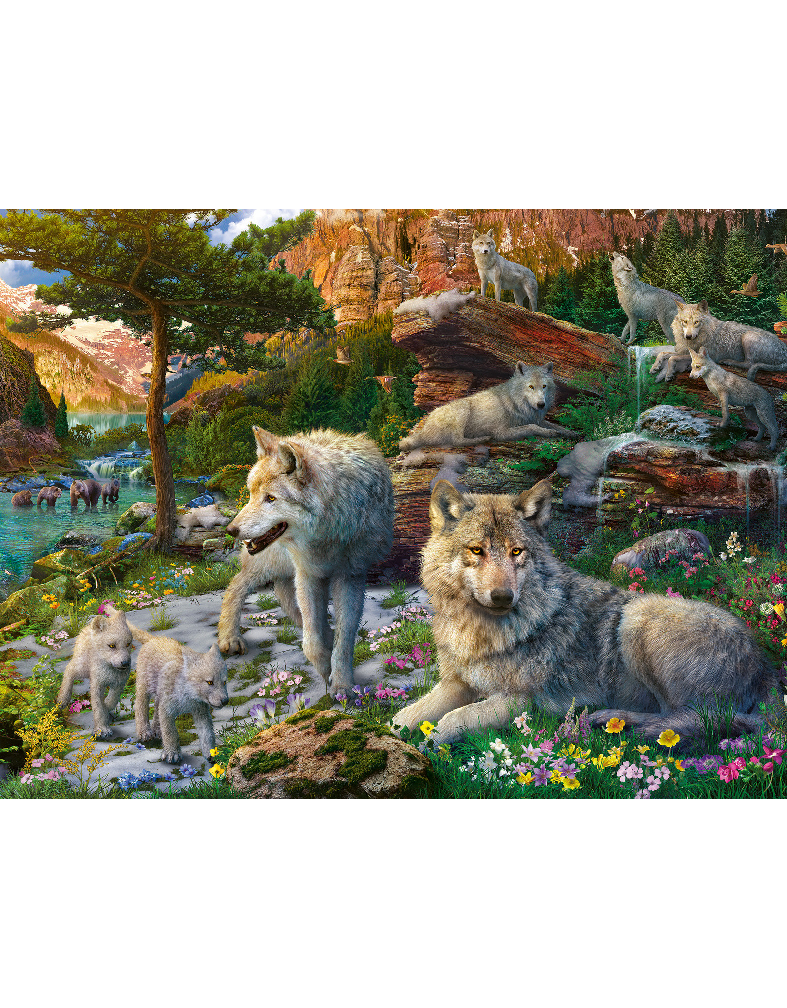 Ravensburger Ravensburger Puzzel 165988 Wolfroedel (1500 Stukjes)