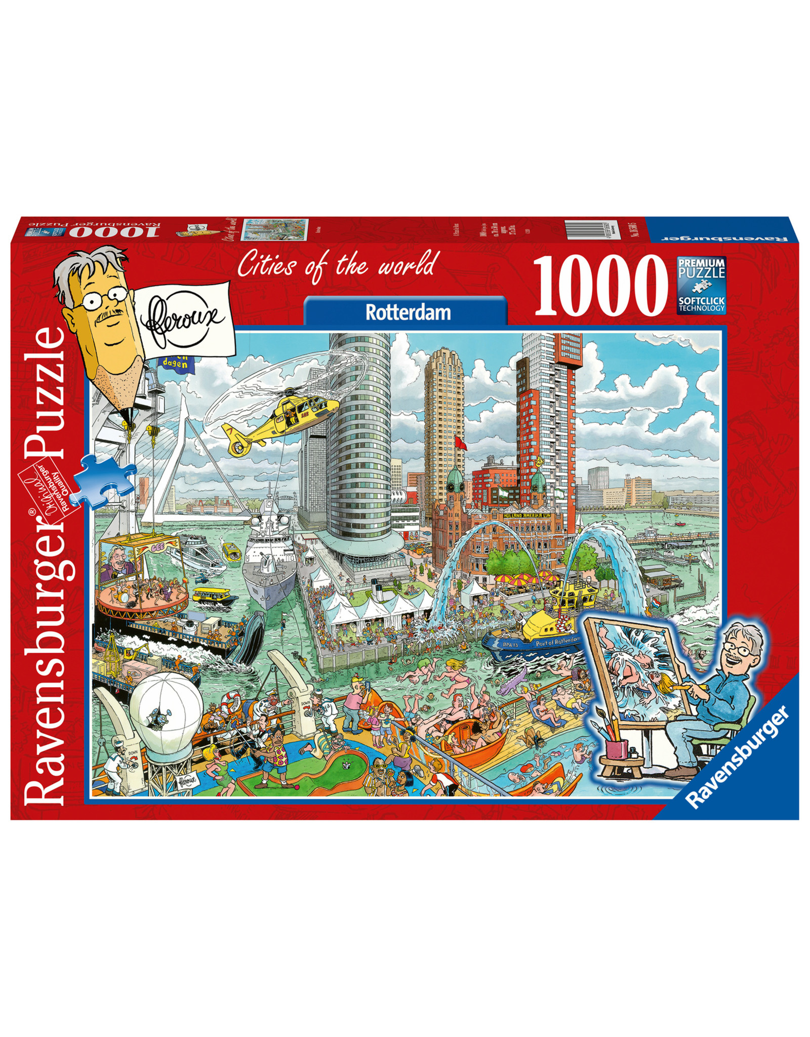 Ravensburger Ravensburger Puzzel 165605 Fleroux Rotterdam (1000 Stukjes)