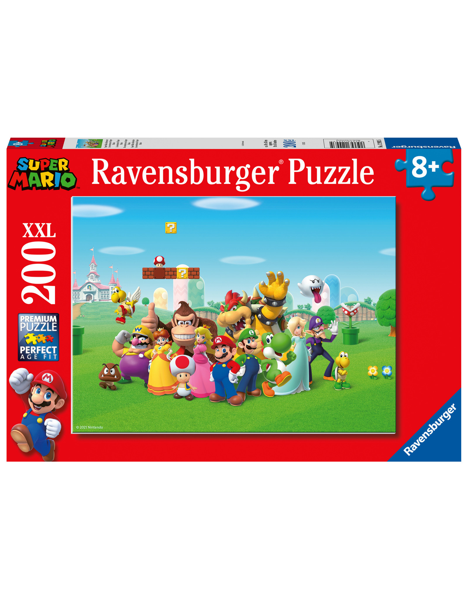 Ravensburger Ravensburger Puzzel 129935 Super Mario – LegPuzzel (200 XXL Stukjes)