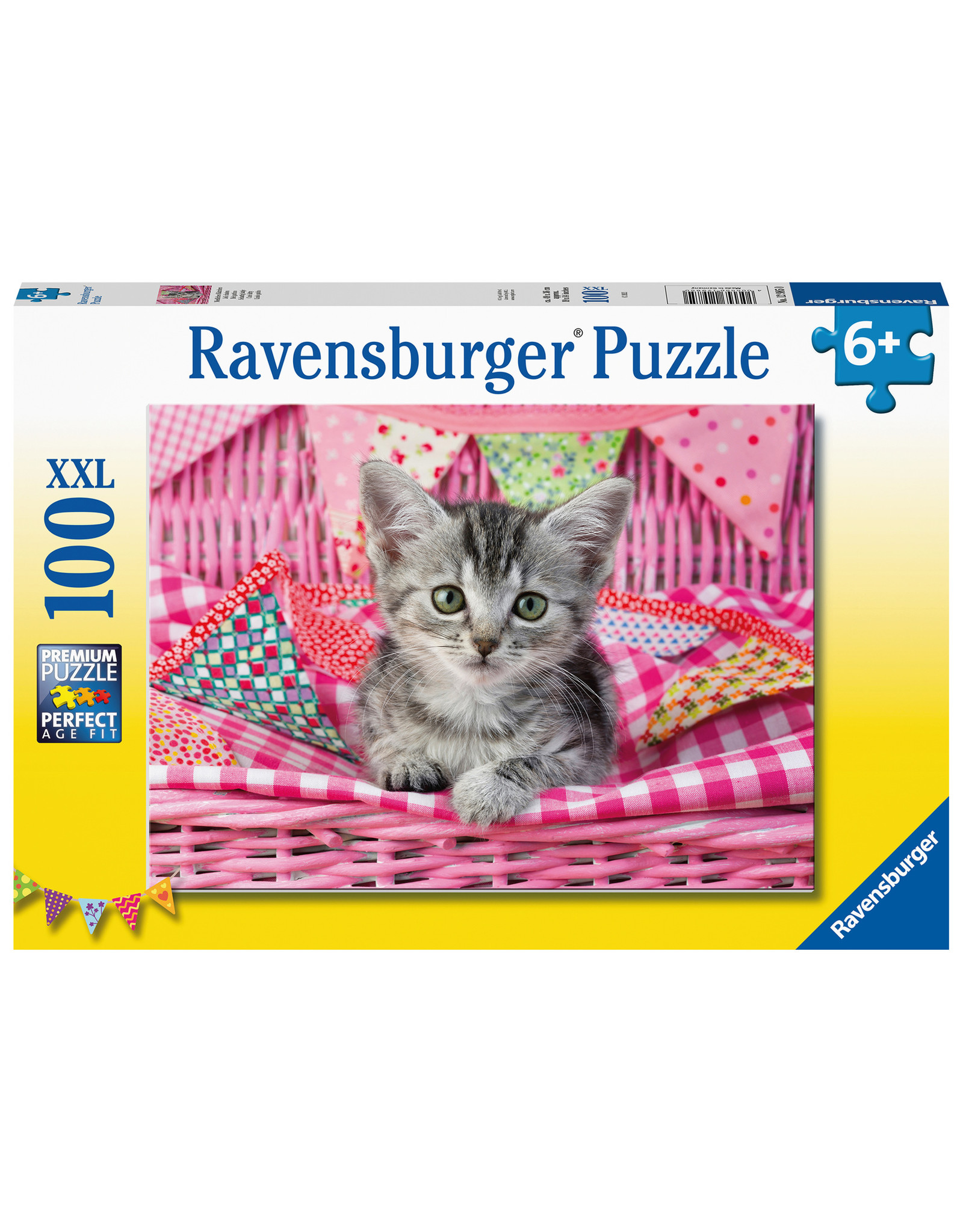 Ravensburger Ravensburger Puzzel 129850 Lief katje (100 Stukjes)