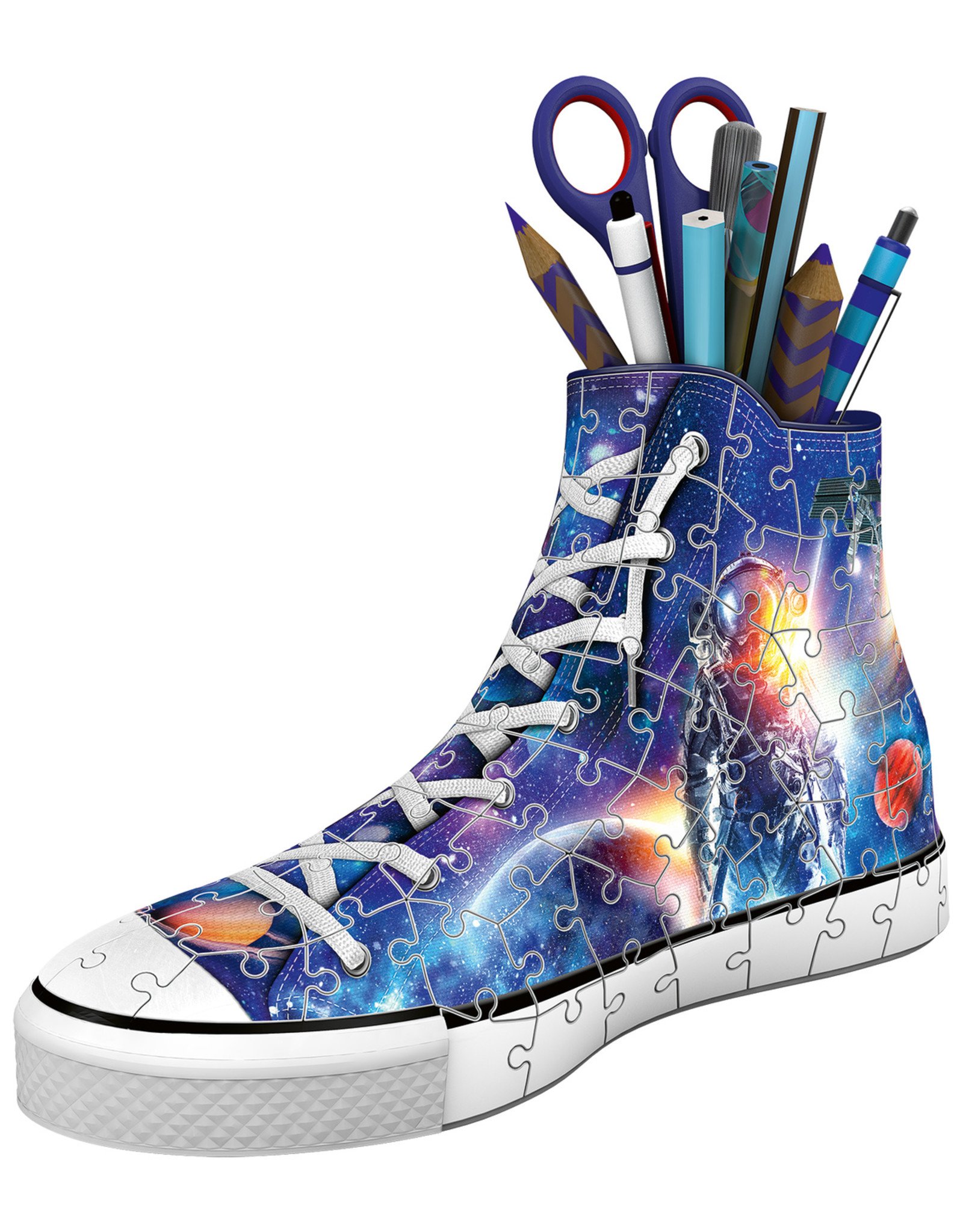 Ravensburger Ravensburger 3D Puzzel 112517 Sneaker Astronauts / Galaxy (108 Stukjes)