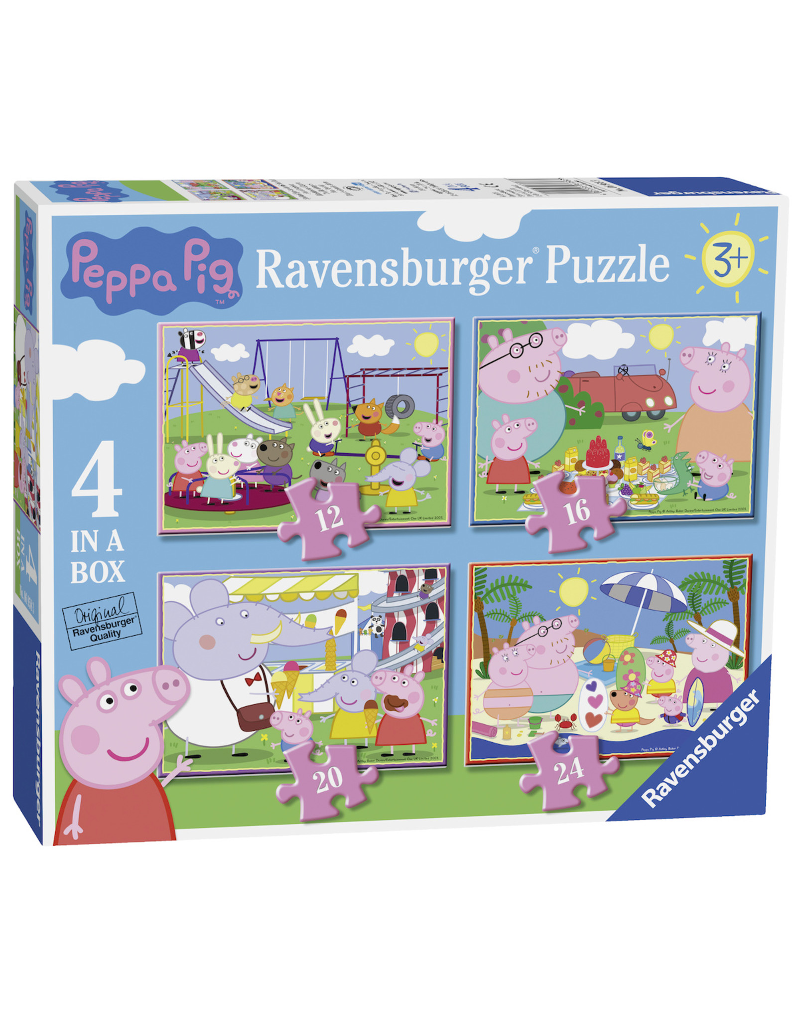 Ravensburger Ravensburger Puzzel 069583 Peppa Pig  (12-16-20-24 Stukjes)