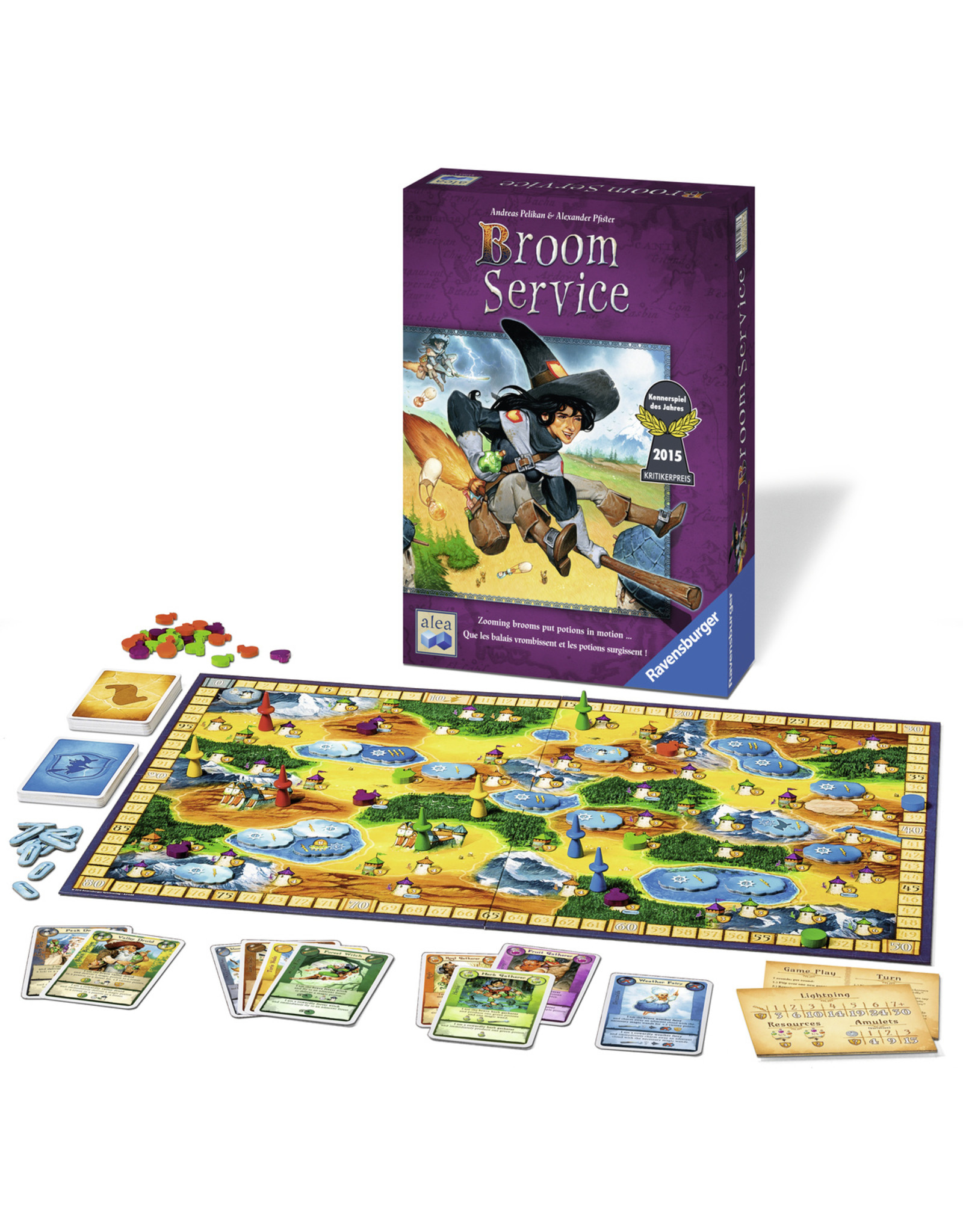 Ravensburger Ravensburger 810833 Alea Broom Service - Bordspel