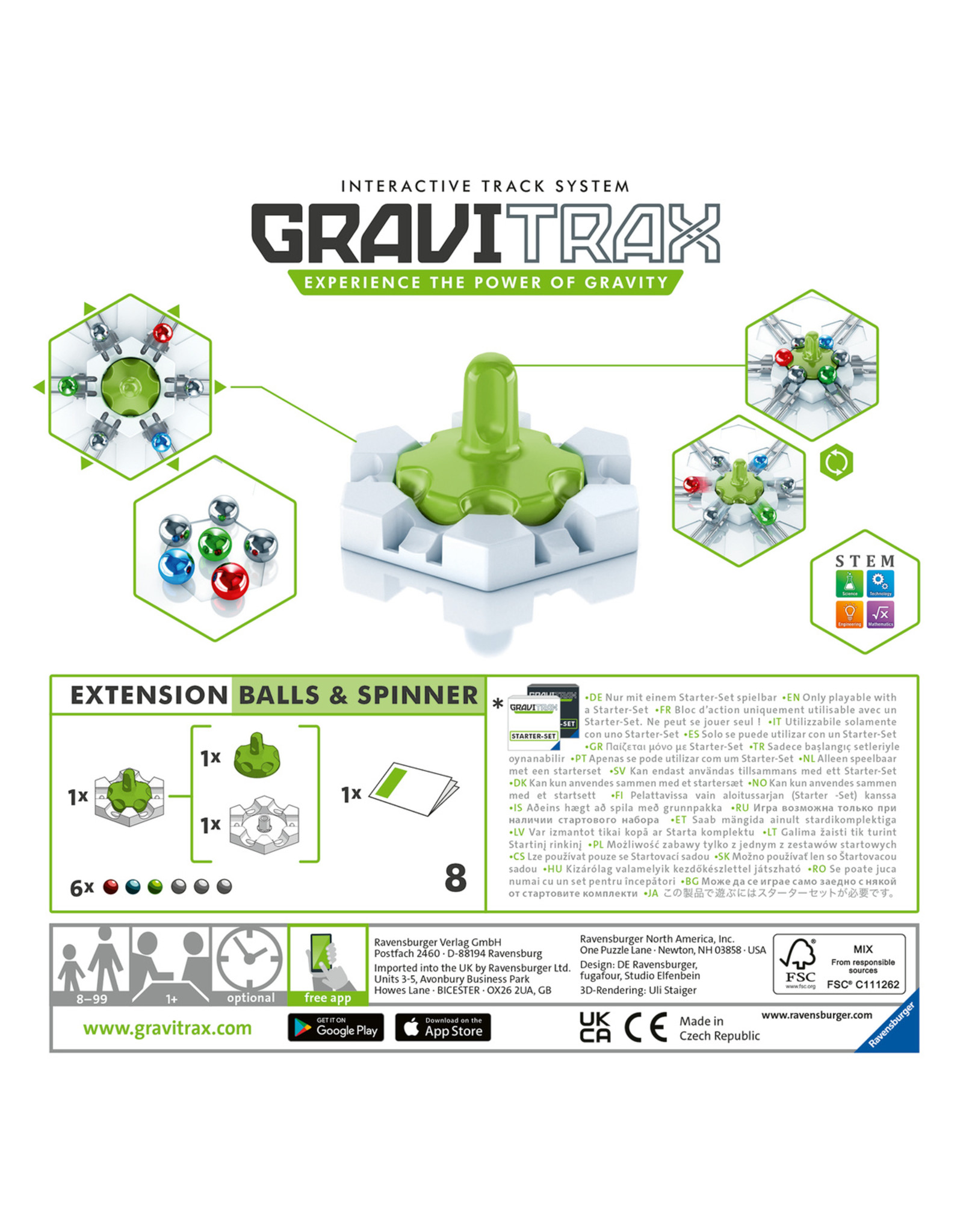 Gravitrax GraviTrax Balls & Spinner - Uitbreidingsset
