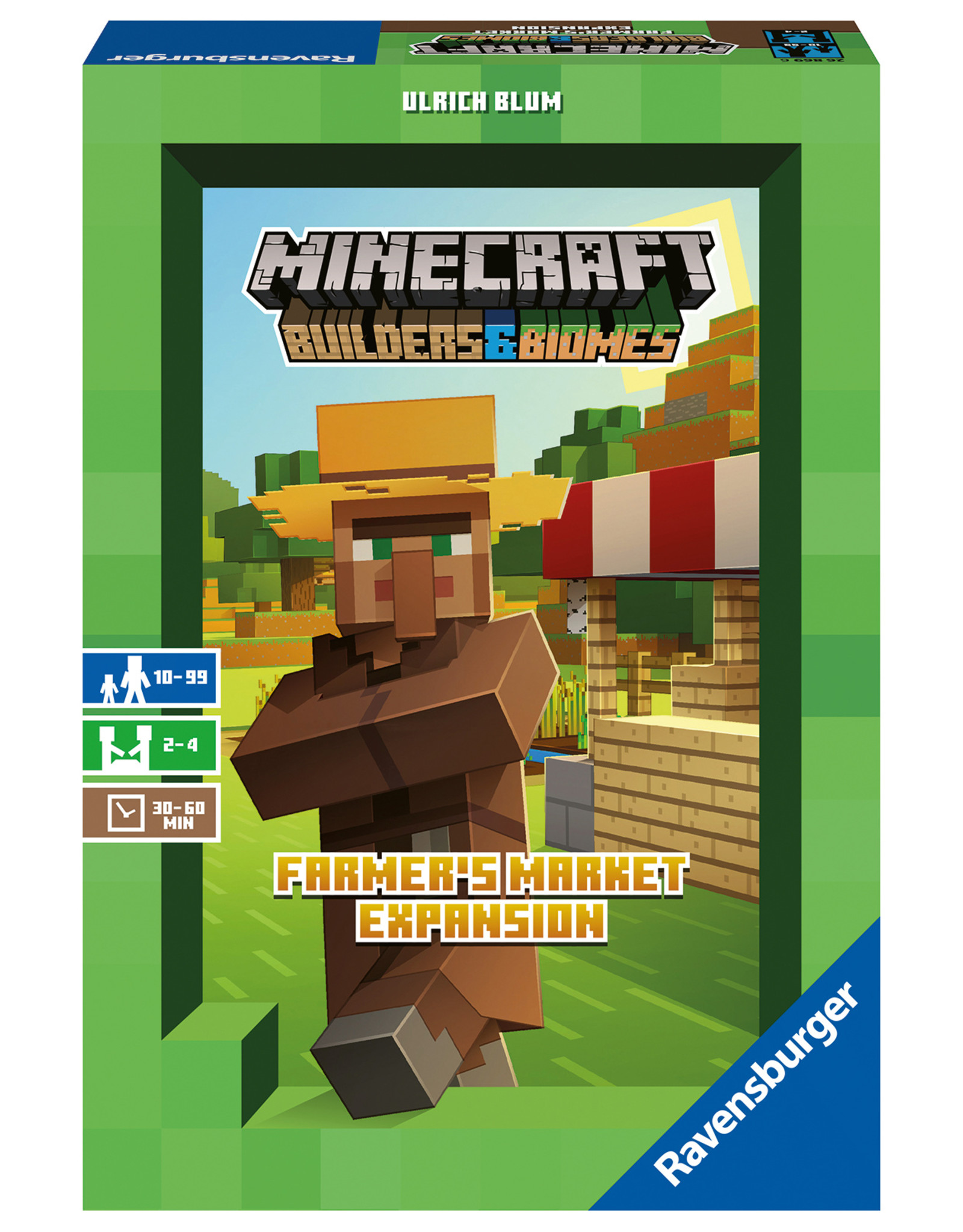 Ravensburger Ravensburger 268696 Minecraft uitbreiding Farmers Market – Bordspel