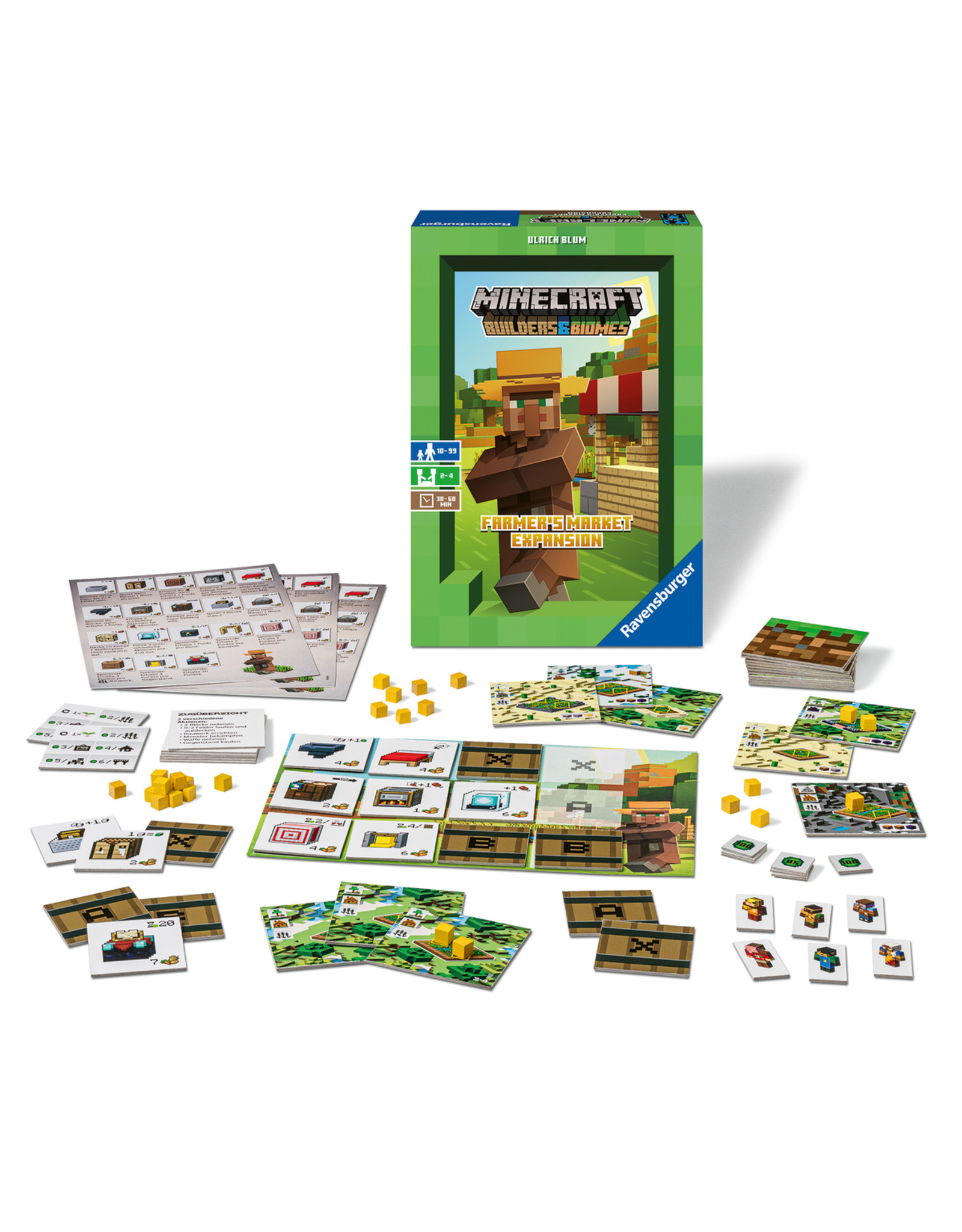 Ravensburger Ravensburger 268696 Minecraft uitbreiding Farmers Market – Bordspel