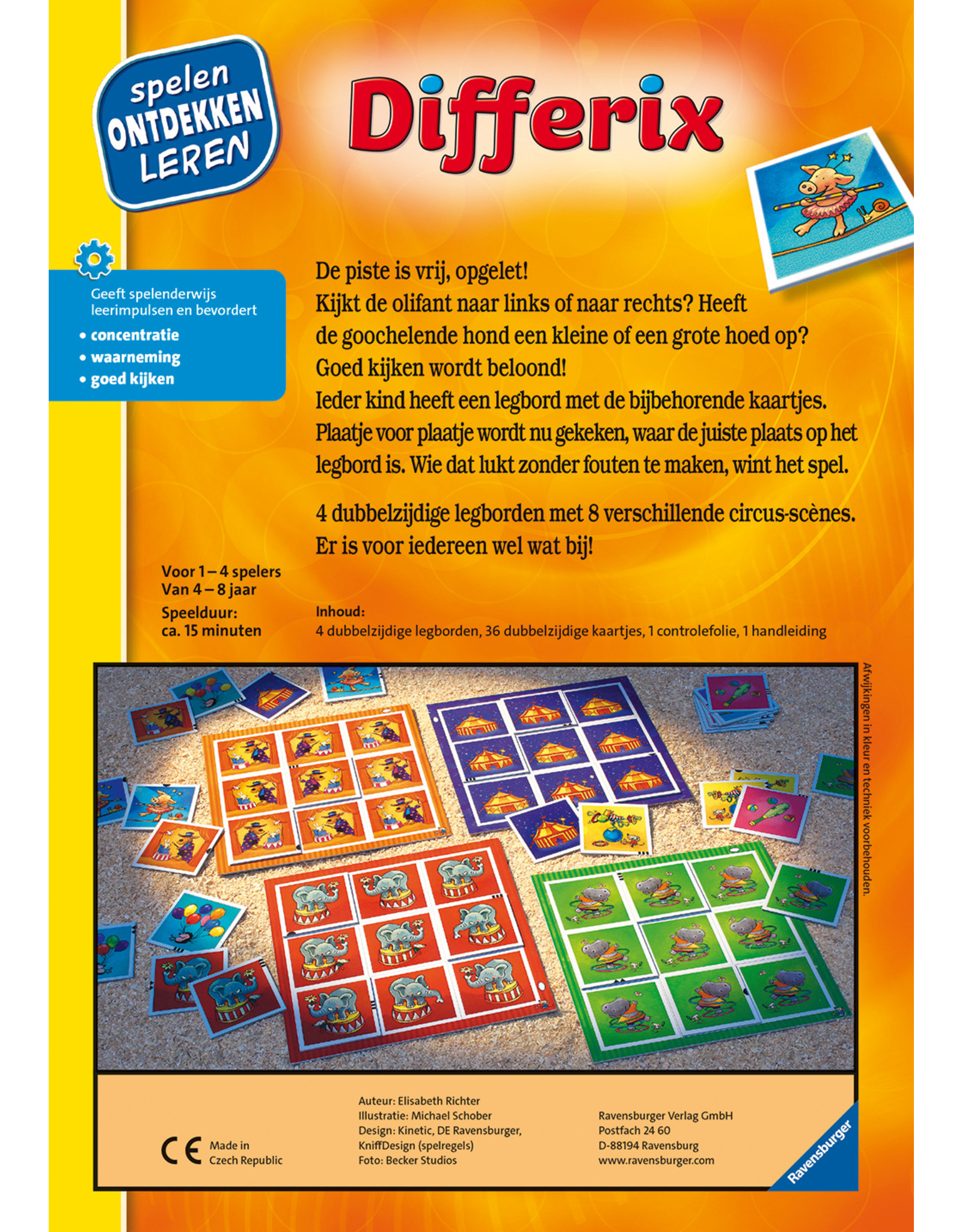 Ravensburger Ravensburger 245543 Differix - Leerspel