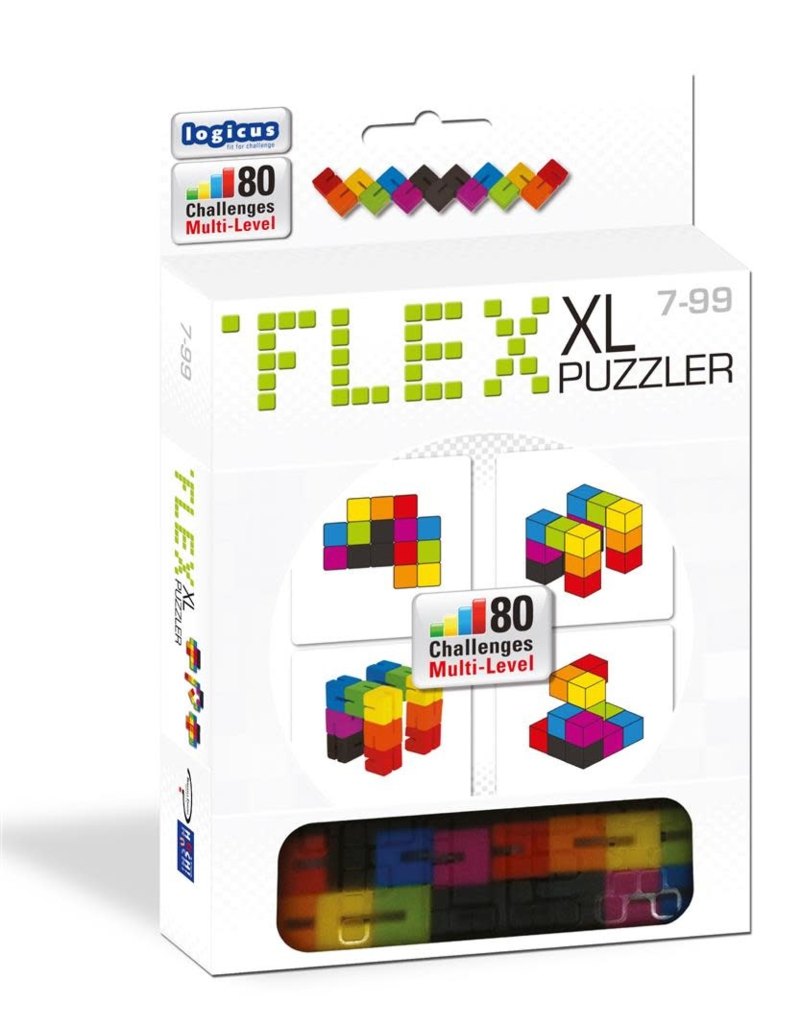 Logicus Logicus 877307 Flex Puzzler XL 80 opgaven
