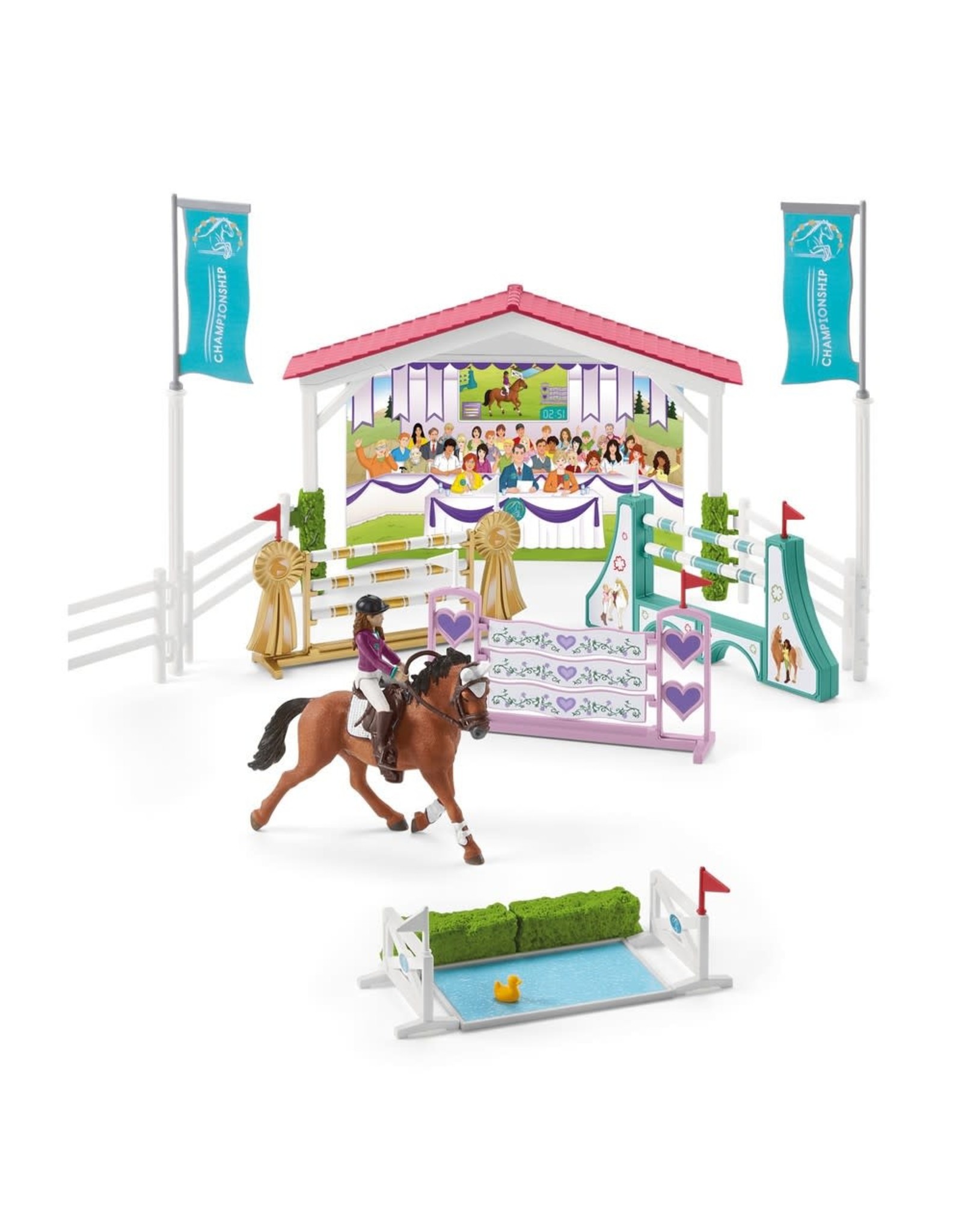 Schleich Schleich Horse Club 42440 Vriendschappelijke Paardenwedstrijd