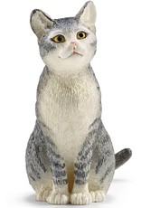 Schleich Schleich Farm World 13771 Kat Zittend