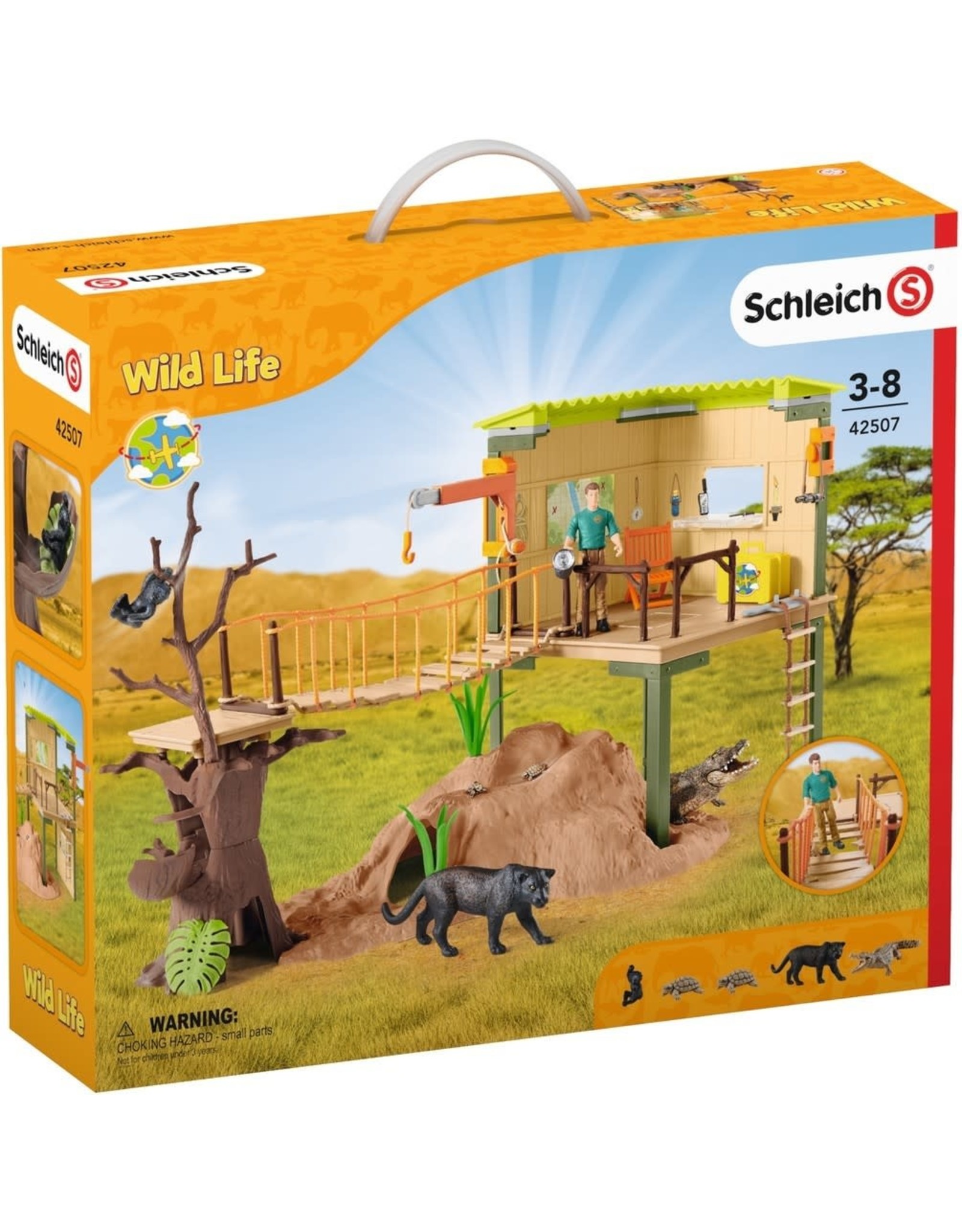 Schleich Schleich Wild Life 42507 Ranger Avonturenstation