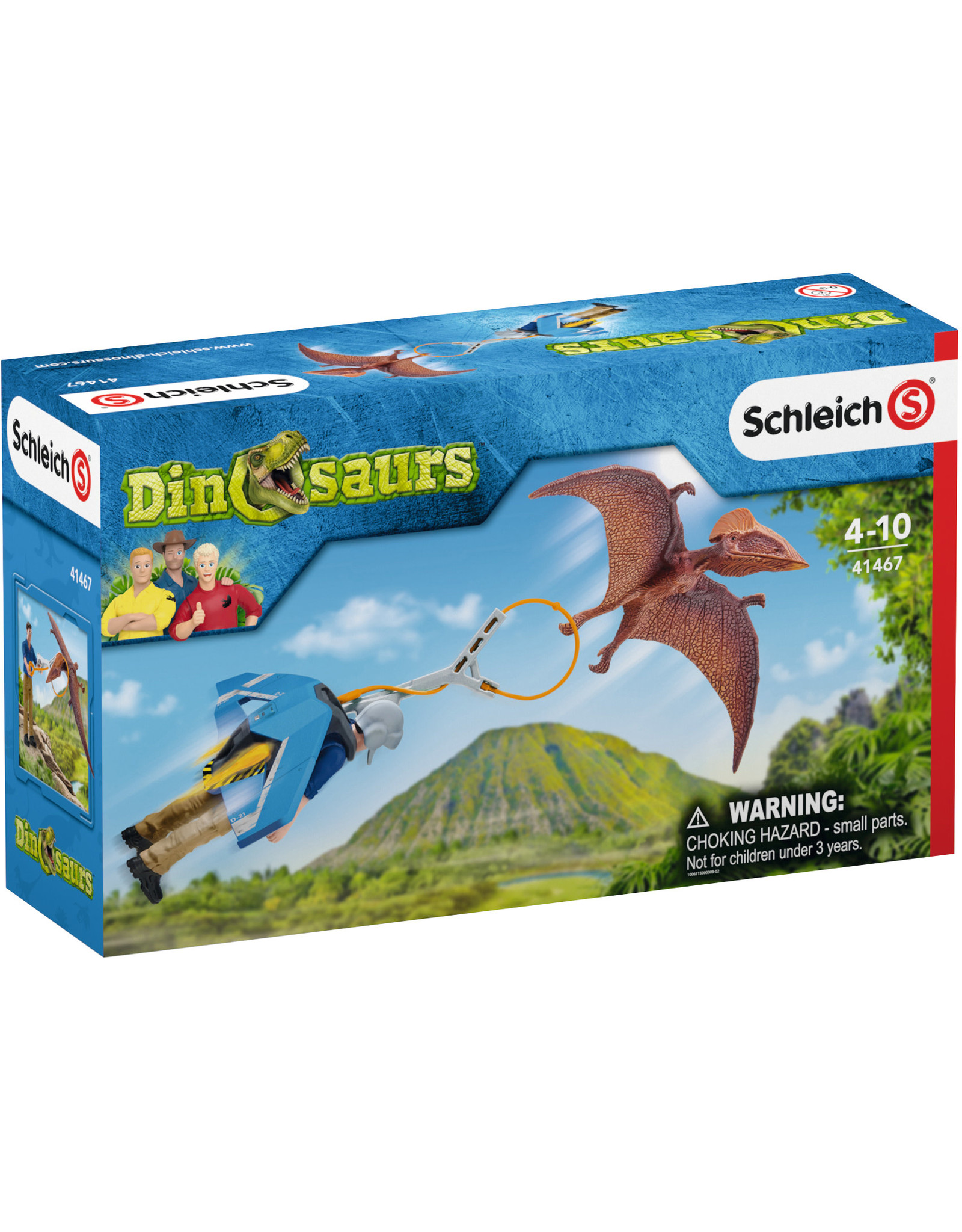 Schleich Schleich Dinosaurs 41467 Jetpack Achtervolging