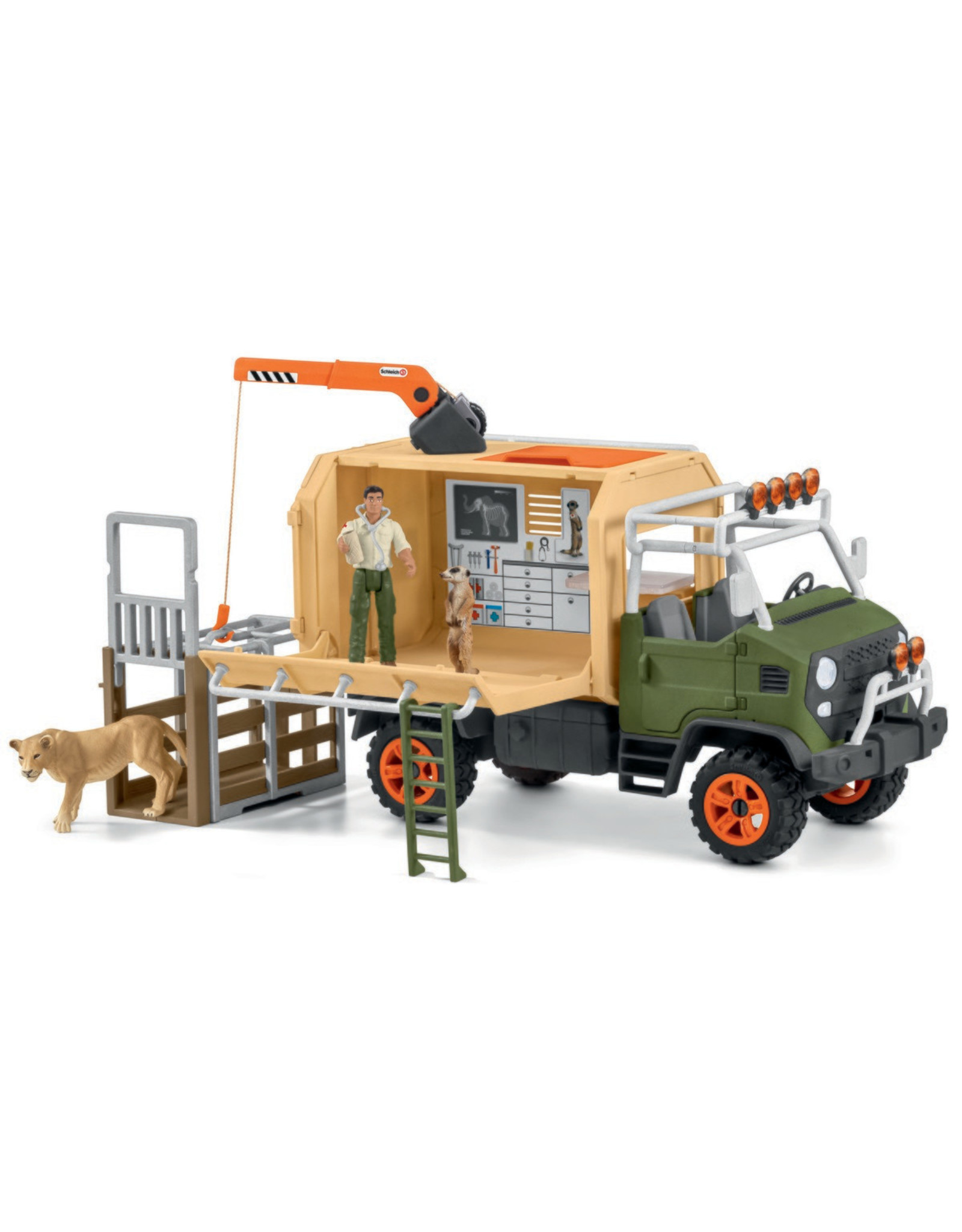 Schleich Schleich Wild Life 42475 Grote Reddingstruck voor Dieren