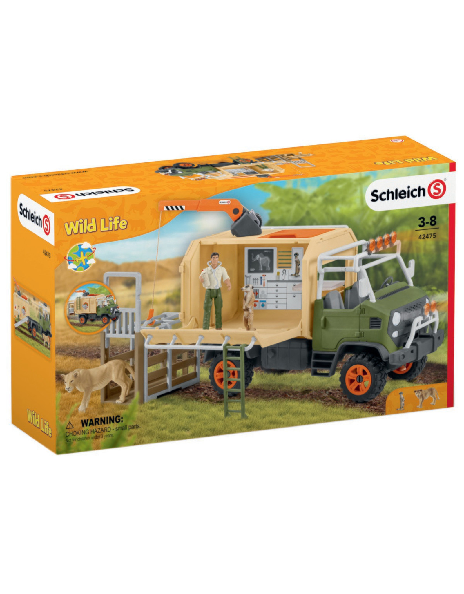 Schleich Schleich Wild Life 42475 Grote Reddingstruck voor Dieren