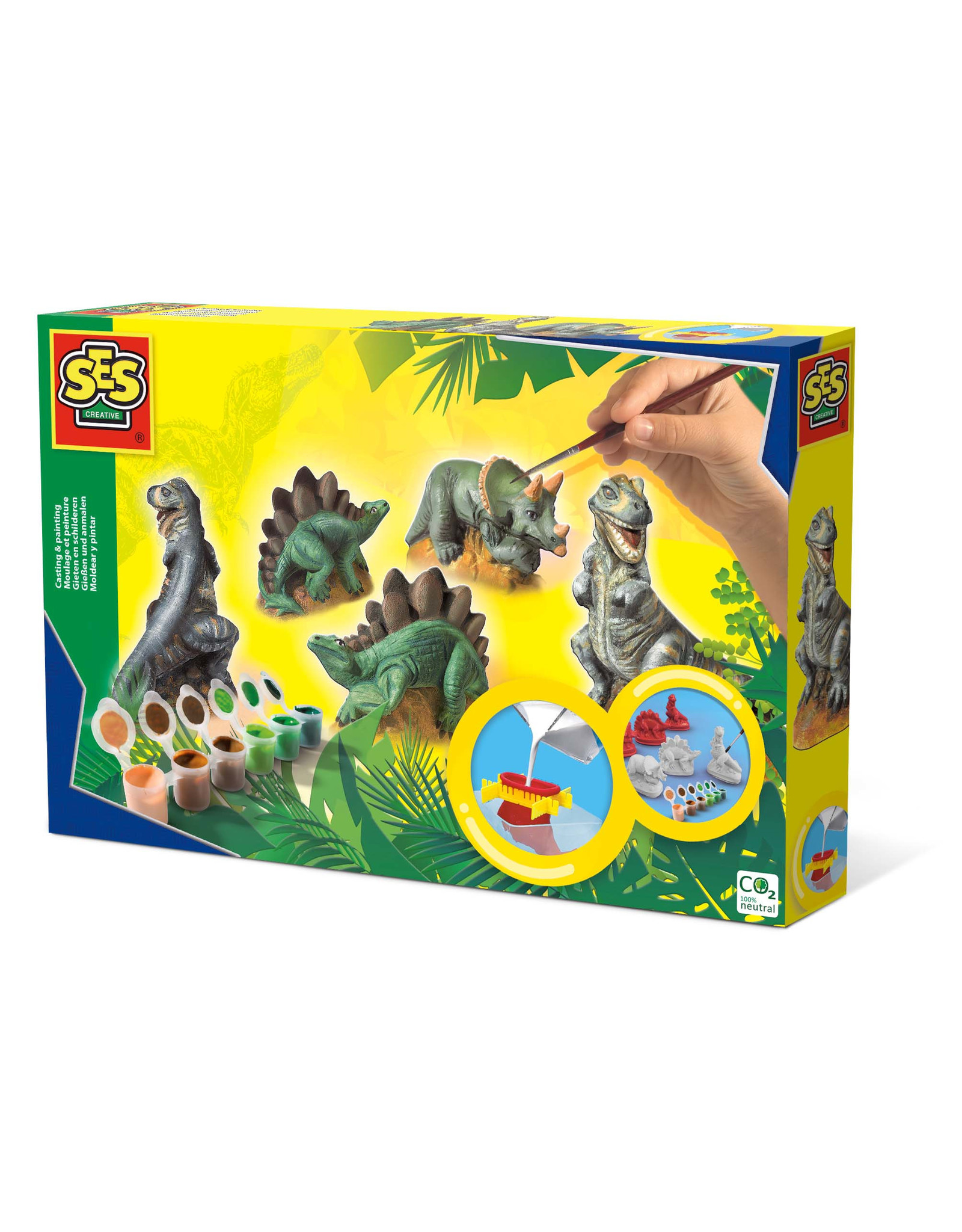 SES Creative SES Creative Gieten en Schilderen - Dino's