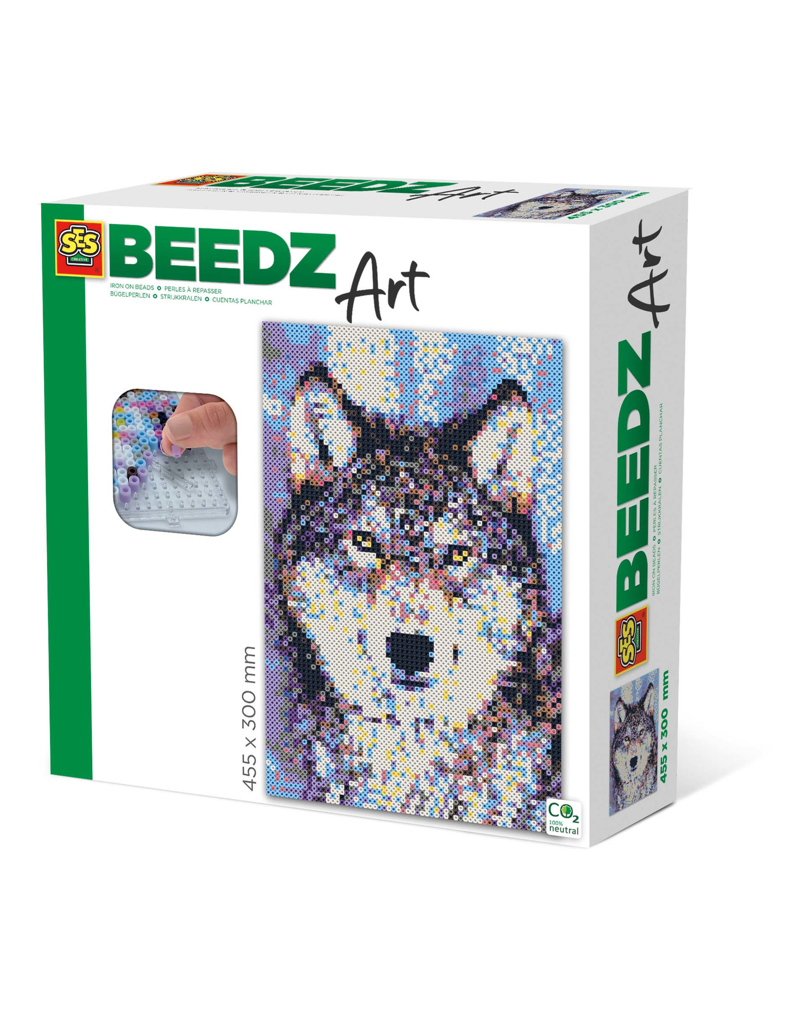 SES Creative Ses Creative Beedz Art 06001 - Wolf