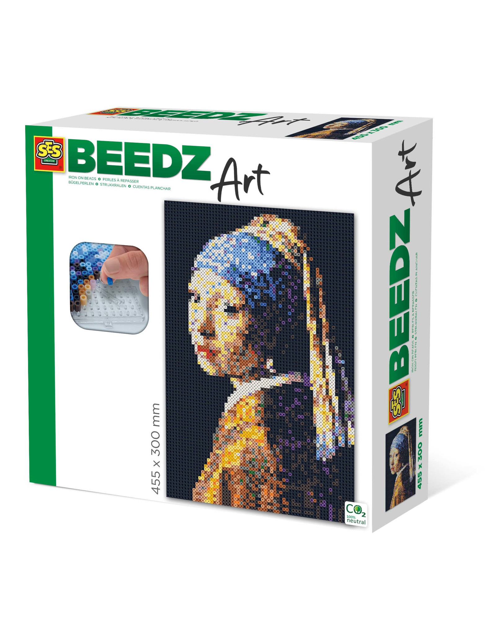 SES Creative Ses Creative Beedz Art 06004 - Vermeer - Meisje met de Parel