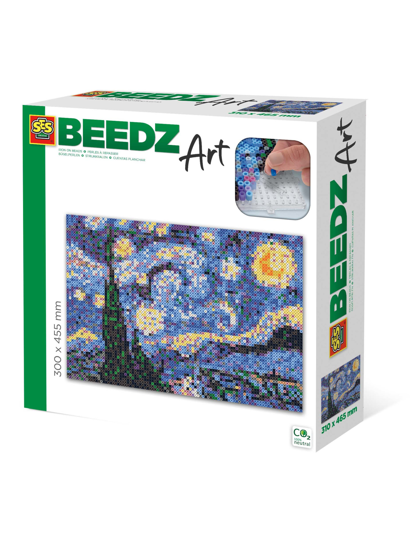 SES Creative Ses Creative Beedz Art 06005 - Van Gogh - De Sterrenwacht