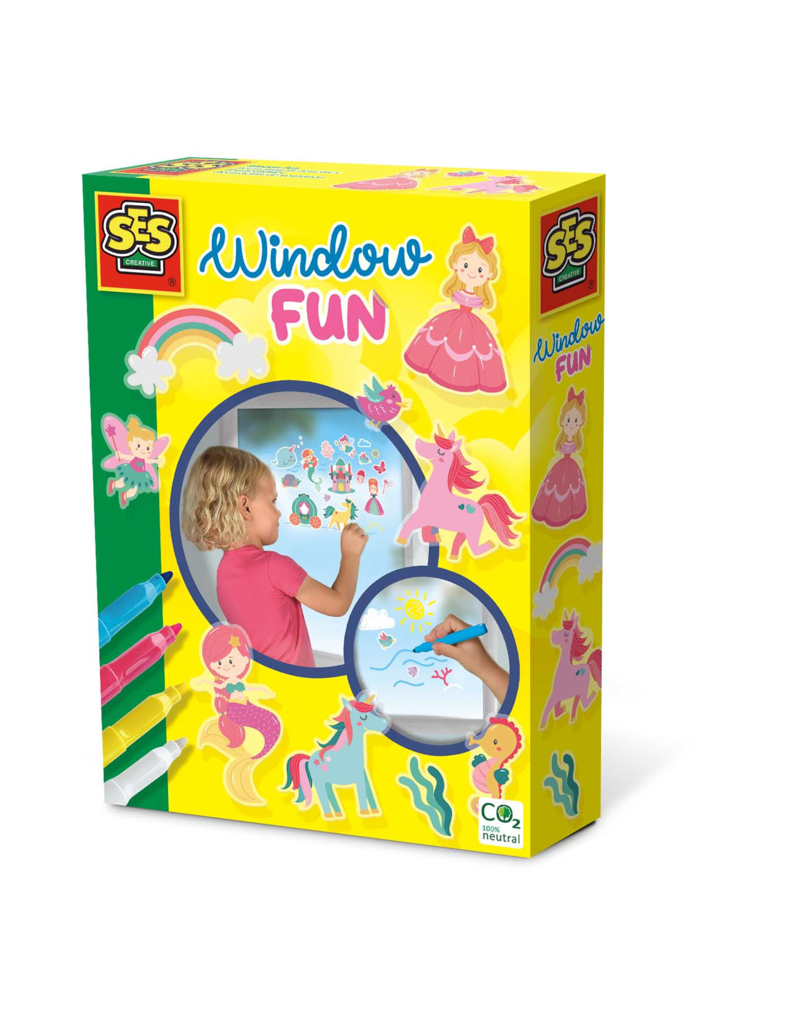SES Creative SES Creative Window Fun (- Prinsessen Wereld)