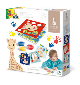 SES Creative Ses Creative Sophie la Girafe - Vingerverf kaarten 14493