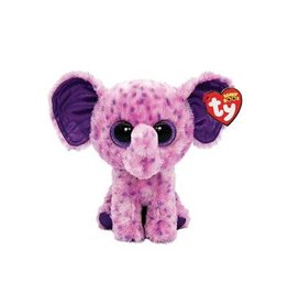 Ty Ty Beanie Boo's Eva de paarse Olifant 15 cm