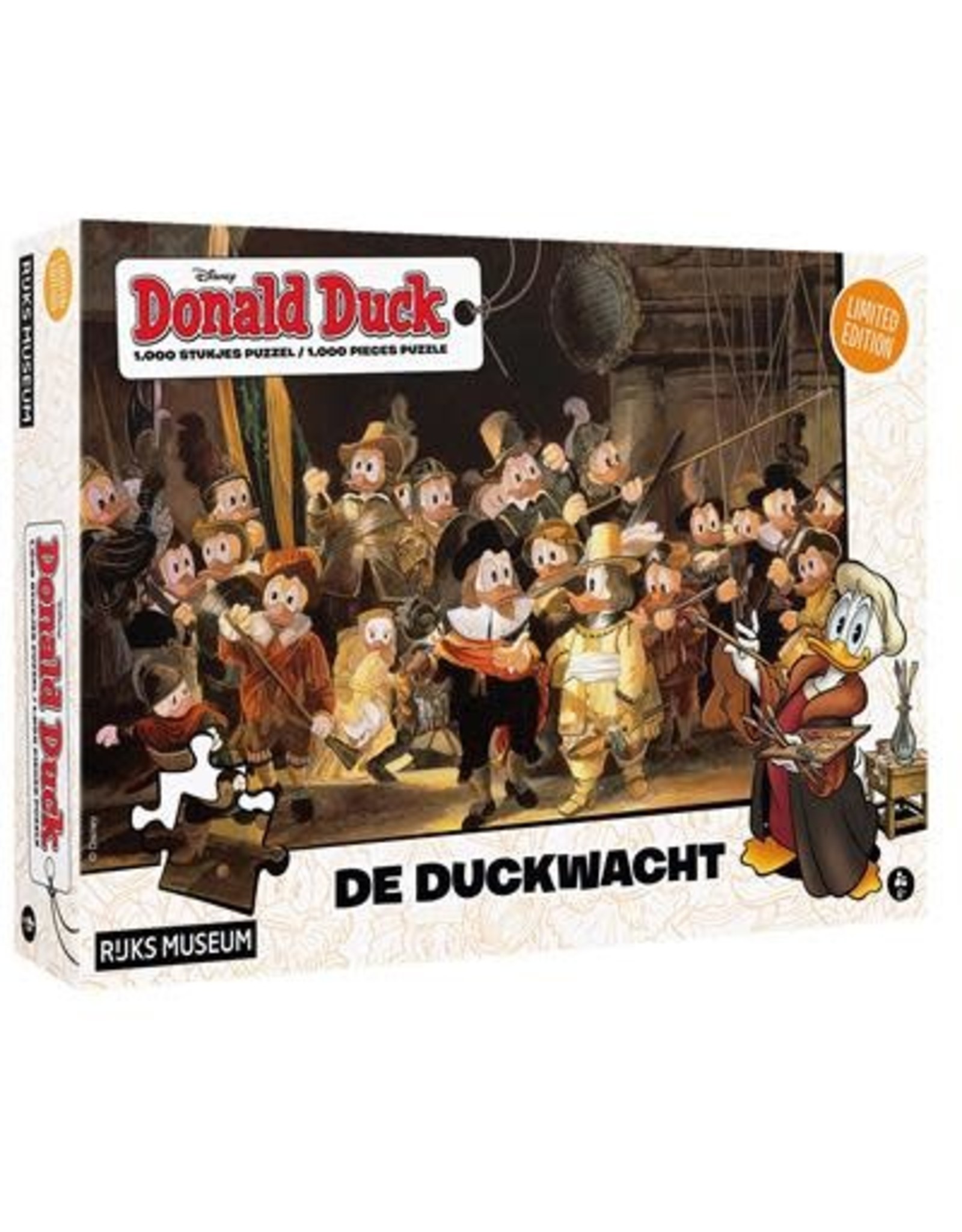 Just Games Puzzel  39706 Donald Duck Duckwacht: 1000 stukjes