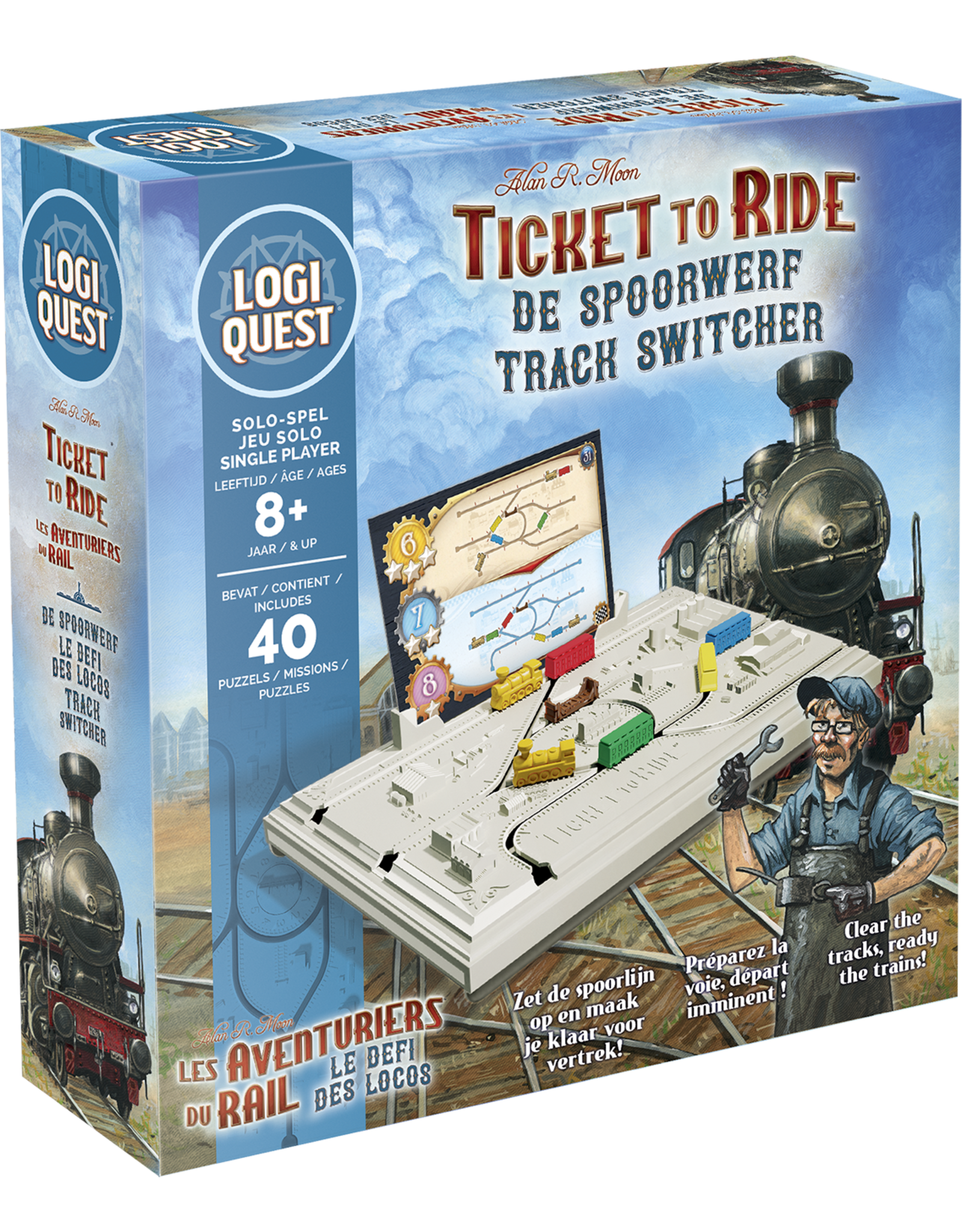 Mixlore Logiquest Ticket to Ride: De Spoorwerf - Trach Switcher